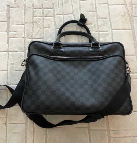 Louis Vuitton Damier GRAPHITE ICARE viaggio Messenger Borsa da Lavoro per  Uomo | eBay