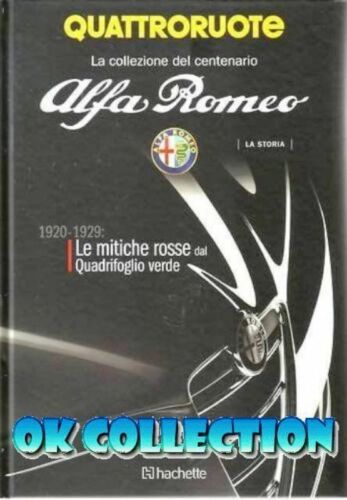 LIBRO CENTENARIO ALFA ROMEO 1920-1929 - Book Centenary Alfa Collection Hachette - Zdjęcie 1 z 1