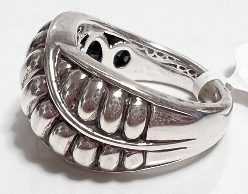 Anillo LAGOS Crossover Escaneado Colección Chi Chi Plata Esterlina Talla 7 Mujeres Nuevo con etiquetas - Imagen 6 de 16