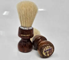 Adorn Brand Natural Bristle Wood Handle Premium Shaving Brush New Vintage