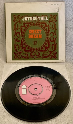 JETHRO TULL ""SWEET DREAMS" ULTRA-RARE 1969 ORIGINAL DUTCH 1ST PRESS SINGLE W/PS - Picture 2 of 2