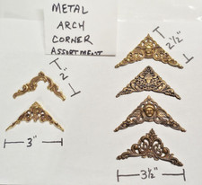PACK OF ASSORTED Arch Ornaments for Clocks, Dials,Clock Hood,Picture Frames