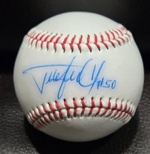 Joaquin Benoit autographed baseball (UNOFFICIAL BALL Tigers) JSA Authentication