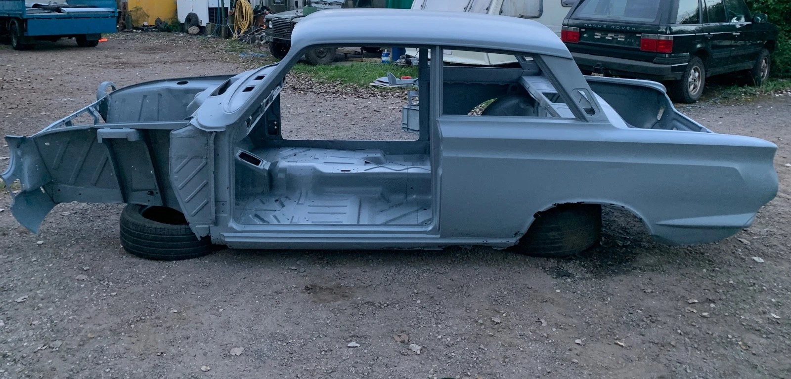 1966 Lotus Cortina Mk1 Airflow Project Bare Re-shell With ID V5 & VIN