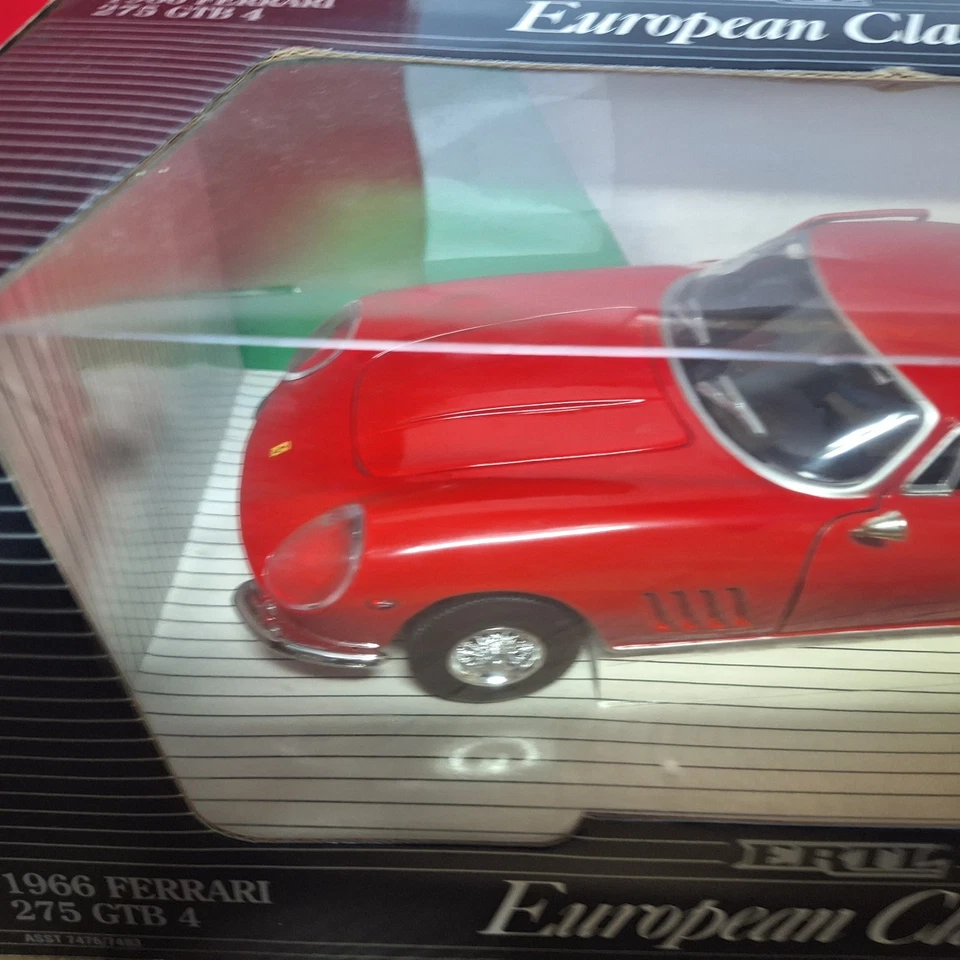 FERRARI 275 GTB 41966 MARCA ERTL 1/18 - Immagine 3 di 4