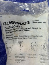 Flushmate C100500KIT Plastic Flush Cartridge Kit Sealed E49