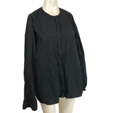 NIKO AND... Womens Size 3 ~ CHARCOAL GRAY FULL ZIP BOXY CARGO JACKET