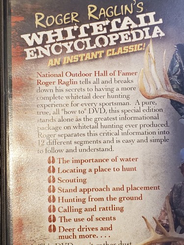 Roger Raglin's Whitetail Encyclopedia (2-Disc DVD Set) Outdoor Hirsch Jagd - Bild 4 von 8