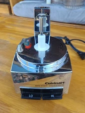 TESTED- Cuisinart DLC-1TX Mini-Prep Food Processor MOTOR BASE ONLY CHROME