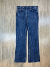 Vintage Levi  s 517 Orange Tab Bootcut Denim Jeans Size 36x34