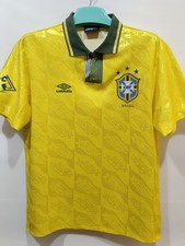 ⚽Original Vintage BRAZIL 🇧🇷 1991 - 1993 Home Soccer Jersey ⚽💯 Original 
