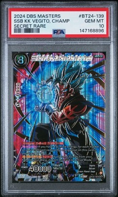 2024 SECRET RARE SSB KAIO-KEN VEGITO, BLUE POTARA-FUSION WARRIOR