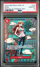 Alternate Art Nami One Piece 2023 OP05 Awakening/New Era Japanese #016 PSA 10