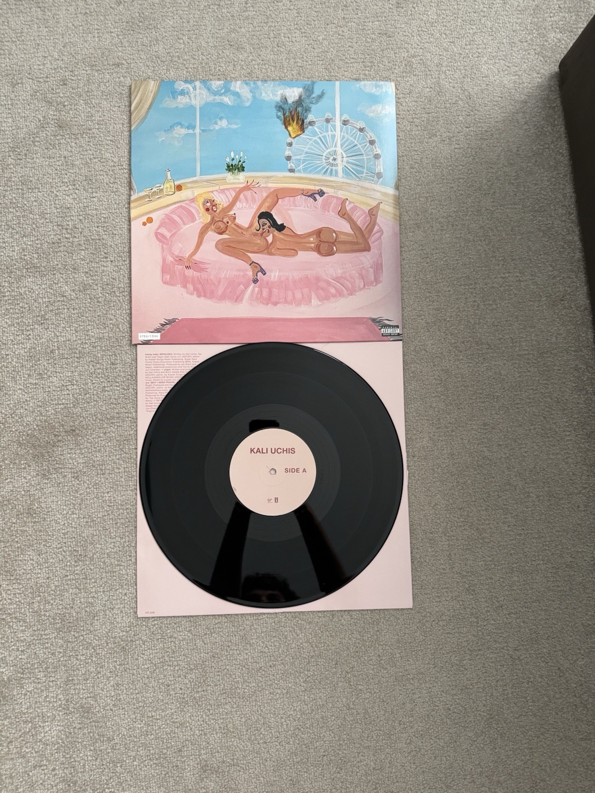 Kali Uchis To Feel Alive Record Store Day Vinyl Numbered Read Description
