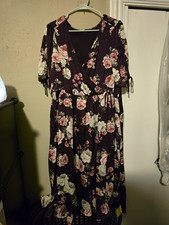 Floral Wrap Maxi Dress