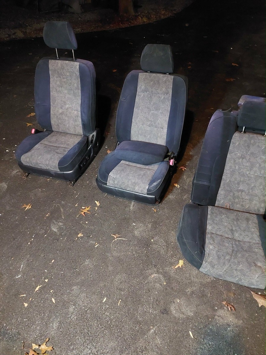 Toyota Aristo Vertex Edition JDM Black Interior Seats Cloth Full