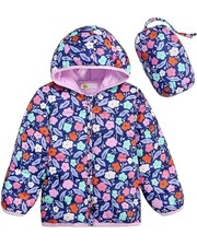 NEW Epic Threads Floral Pattern Packable Jack...