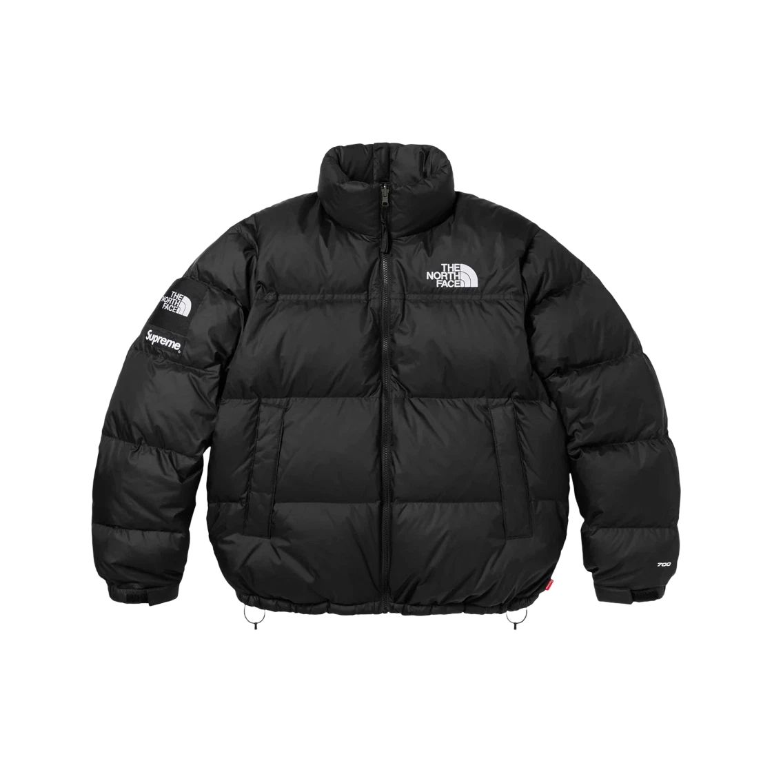 Veste Supreme x The North Face Split Nuptse noire   24SS