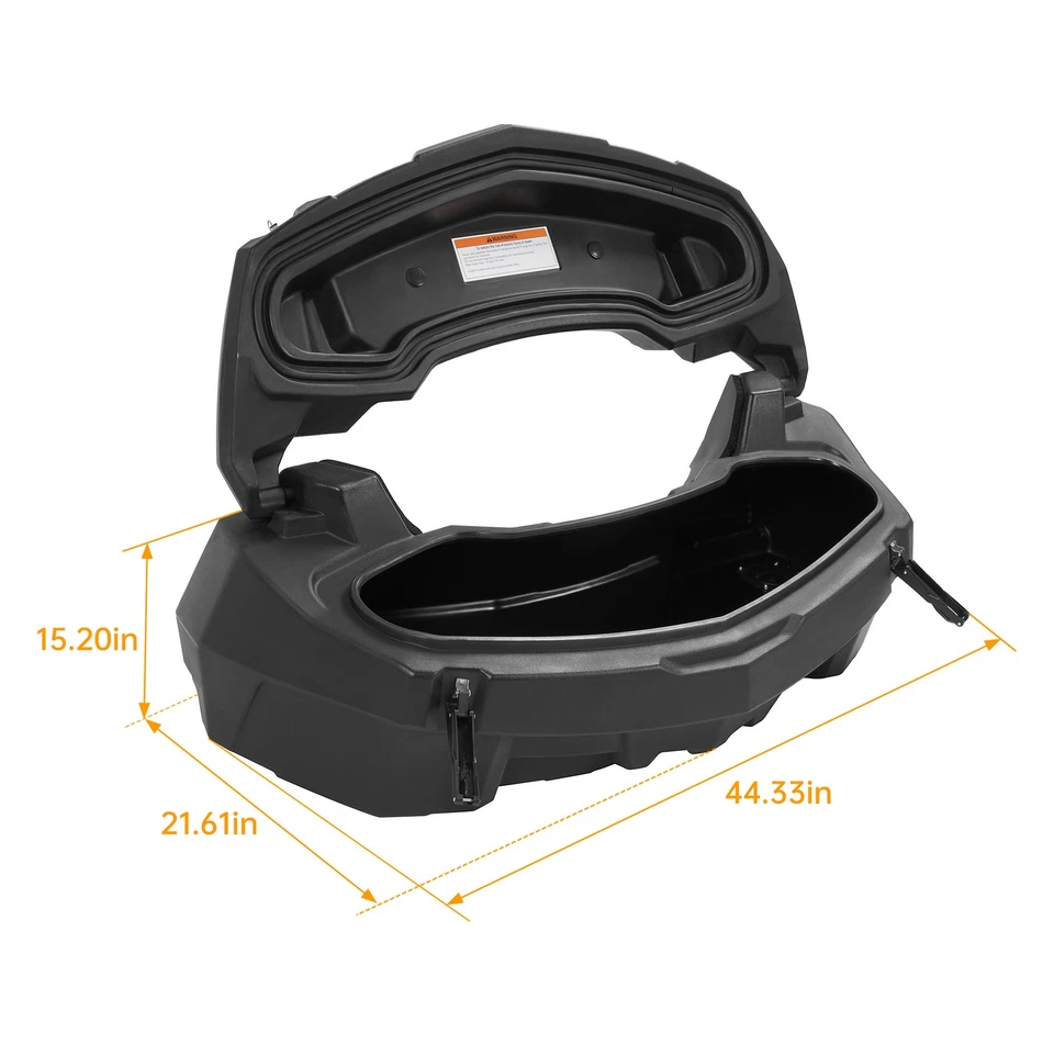 #715004923 Trunk Box For Can Am Maverick X3 Storage Box For Outlander 23Gal 86L - Image 2 of 4