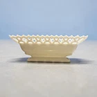 Vintage Wesoreland Milk Glass Doric Dancing Sailor Candy Dish Base 8” x 5”