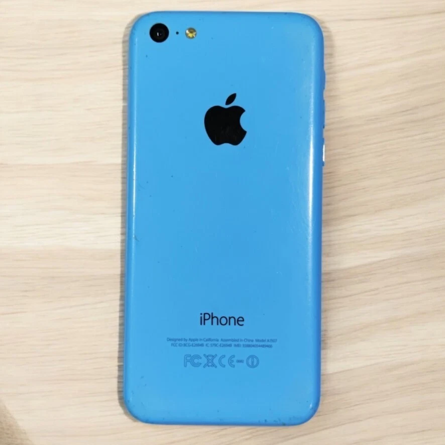 Handy Smartphone Apple iPhone 5C blau MG902Y/A 8GB/1GB iOS 10.3.3 - Bild 2 von 2