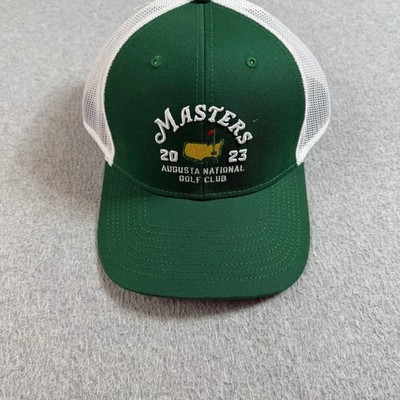 Masters Augusta National 2023 Hat Cap Snap Back Mens One Size Green Golf Trucker