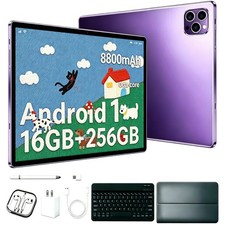 10  Inch Android 14 8  Core GMS Tablet 16GB RAM 256GB ROM TF Expandable Portable