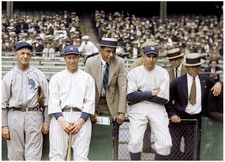 Bob Shawkey 1920s Yankees  Colorized 8x10 Print-FREE SHIPPING