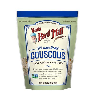 4x Bob's Red Mill Tri Color Pearl Couscous Israeli Style Pasta Bundle New 16oz