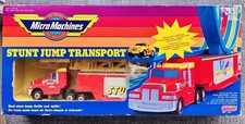 1990 Stunt Jump Transport Playset By Galoob Micro Machi