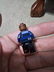 Lego Marvel 76004 Spider-Man Cycle Chase Nick Fury Minifigure Figure Used AO