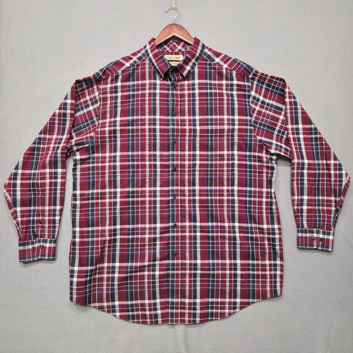 Roundtree & Yorke Gold Label Men Non-Iron Perfect Performance Dress Shirt Sz 2XT