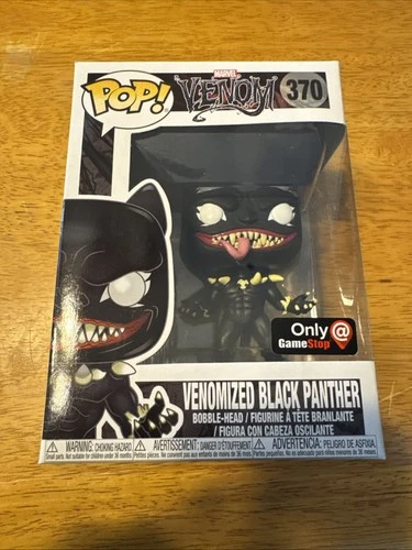 Funko Pop! Vinyl: Marvel - Venom (as Black Panther) - GameStop (Exclusive) #370