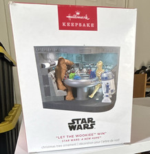 Hallmark Keepsake Star Wars  Let the Wookiee Win  Ornament 2025 QXI8682