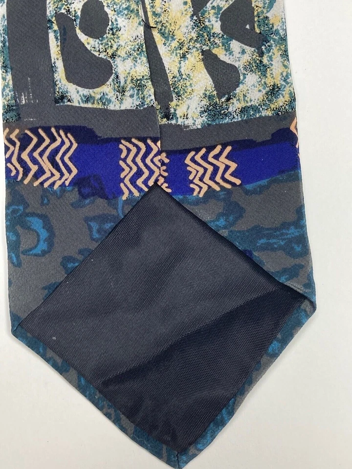 Corbata formal para hombre Umo Lorenzo Italia 56"Lx3,75"W multicolor Foto 3 de 4