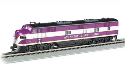 HO Bachmann Diesel Locomotive E7 Atlantic Coast Line DCC Ready Red Mars Strobe