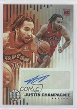 2021-22 Panini Illusions Rookie Signs Justin Champagnie #RS-JCZ Auto 0l1u