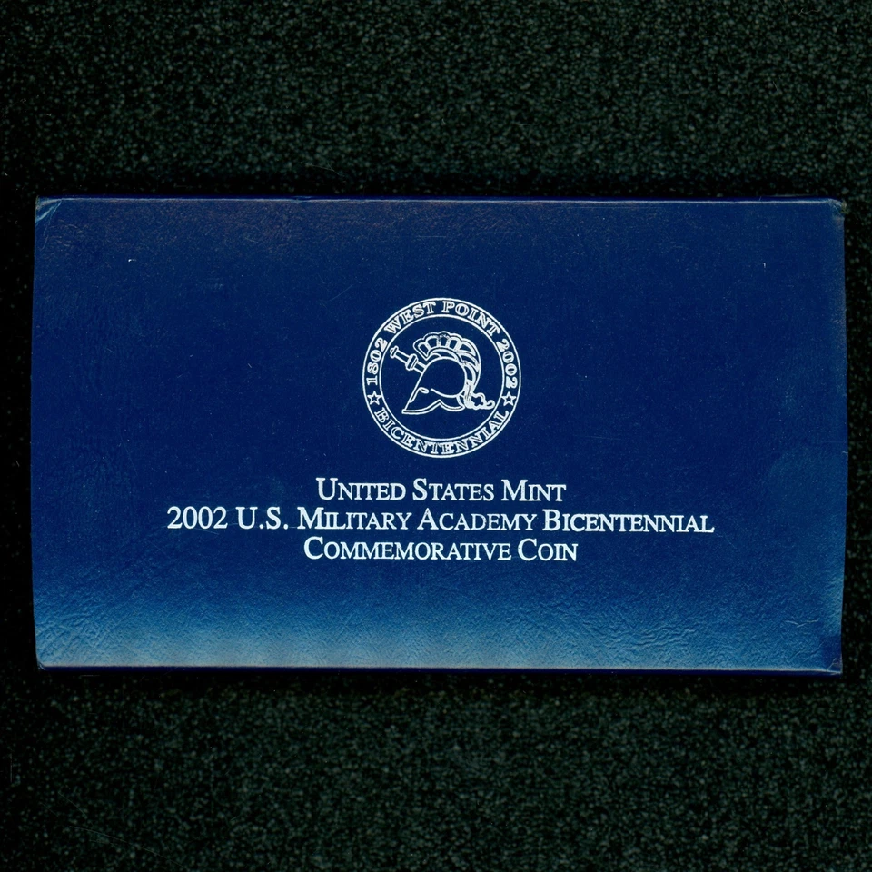2002 U.S. Military Academy Bicentennial Commemorative Coin 90% Silver 26.73 g $1 - Image 2 of 4