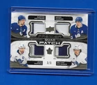 2022-23 UD PREMIER - PATCH 3/5 (MATTHEWS / TAVARES / NYLANDER / MARNER) #PQ-MMTN