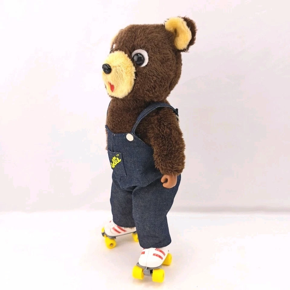 Musical Rollie the Roller Skating Bear Leader Electronic Toy Tested Works - Image 3 of 4