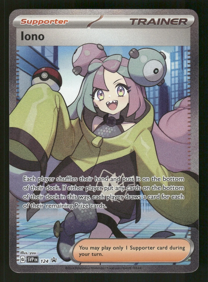 25+ Iono 124 Sv: Scarlet & Violet Promo Cards for sale | Updated