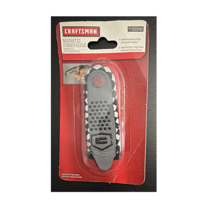 Craftsman Magnetic Finger Glove 0999948 Black Gray. New. Unopened Package 