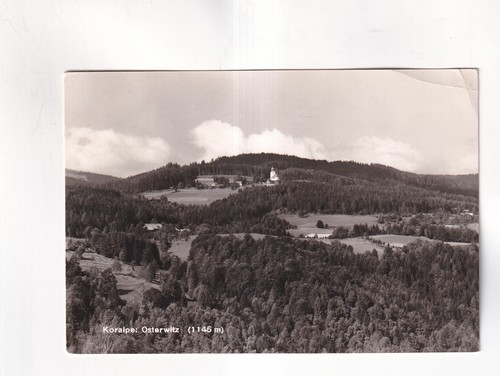F2575) KORALPE OSTERWITZ 1145m - KIRCHE - FOTO AK Kärnten Steiermark