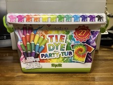 NEW Create Basics Kit Tie Dye Party Tub 93 pc Kit