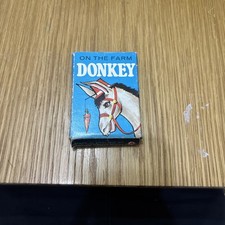 Donkey Card Game - On The Farm - 1960s Arrow Game Full Set Inc 2x Donkey Cards