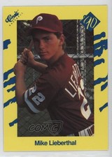 1990 Classic Update Yellow Travel Edition Mike Lieberthal #T62 05v0