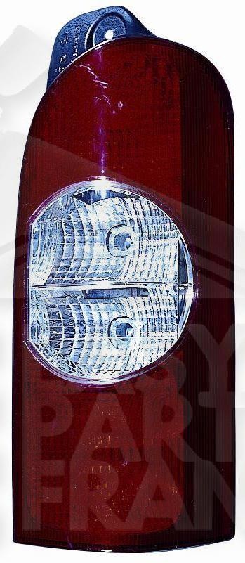 Feu arrière droit blanc Renault Master 2 ph2 bloc optique de rechange