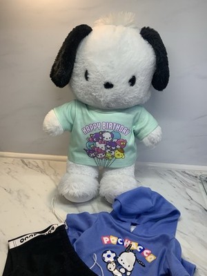 BUILD A BEAR EXKLUSIVER HELLO KITTY SANRIO POCHACCO WELPE + OUTFIT 