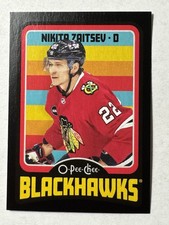 2024-25 O-Pee-Chee Retro Black Border /100 #310 Nikita Zaitsev