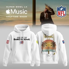 Bad Bunny Here For The Benito Bowl 2025 2026 HOODIE